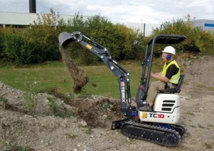 Nouvelle micropelle chez Terex