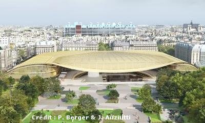 Fayat réalisera la charpente de la Canopée des Halles