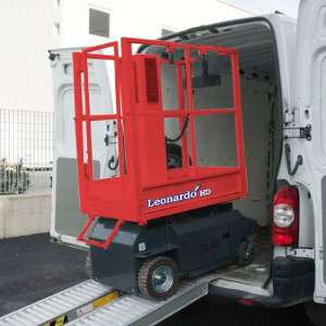 Nacelle Leonardo HD Bravi Platforms pour conditions de chantiers