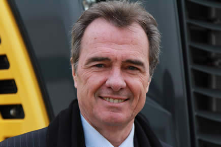 Les ventes de matériels 2011 - 2012 selon Komatsu