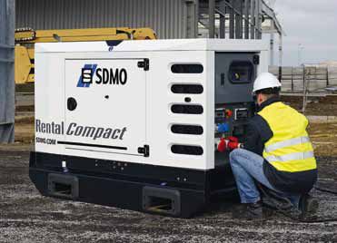 SDMO expose une offre location sur Intermat