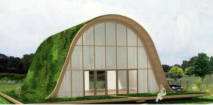 Une vague architecturale sur la maison de demain