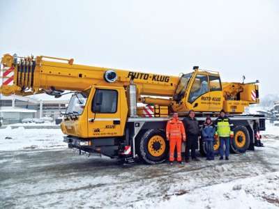 Grove et sa grue GMK3055 séduisent l'Allemagne par leur polyvalence