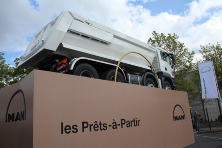 Les camions  Prêts à partir  de Man