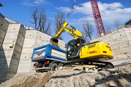 Deux nouvelles pelles New Holland série C