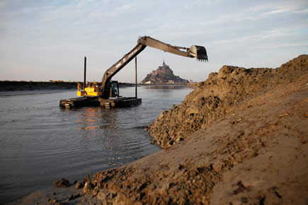 Le Mont Saint-Michel remis à flot