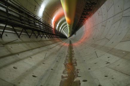 Tunnel de Saverne : Spie Batignolles TPCI/Dodin Campenon Bernard ouvrent le 1er tube