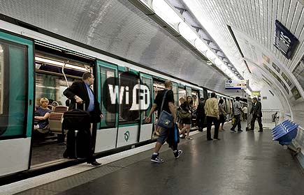 Le wifi arrive dans le métro parisien