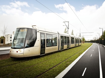 Le second tramway orléanais sur la ligne de départ