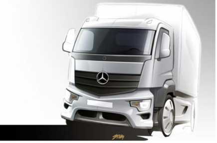 L’Antos de Mercedes Benz, un camion pour une distribution de poids