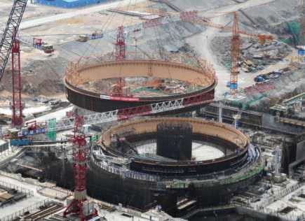 La construction de l’EPR en Chine franchit une étape 