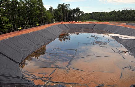 Station de traitement pour eaux minières