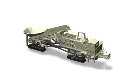 Metso livre le plus gros concasseur mobile au monde à Altay Polimetally