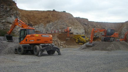 Doosan organise ses Quarry Days 2012