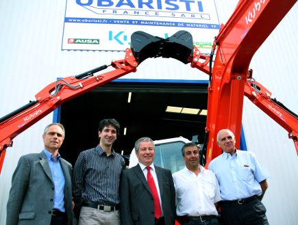 Ubaristi, importateur espagnol Kubota, prend les Landes et les Pyrénées-Atlantiques