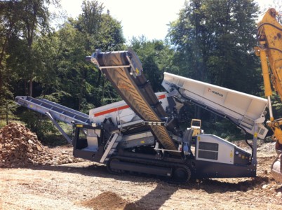 Nouveau scalpeur Metso à la Sim 2012