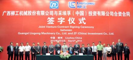 Nouvelle joint venture entre LiuGong et ZF