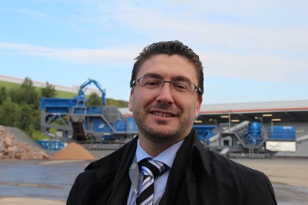 Régis Marty : responsable Kleemann chez Wirtgen France