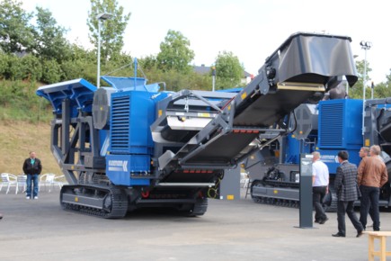 Un Mobicat Kleemann en démonstration pendant le Sim