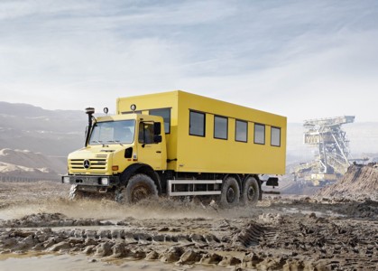 Mercedes Benz sort l’Unimog 6x6