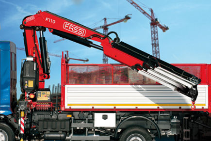 SAIE : Fassi Gru dévoile sa nouvelle grue F110B