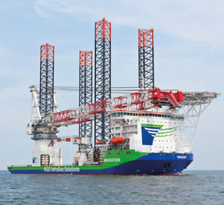 La 1ère grue offshore de Liebherr prête à l’emploi