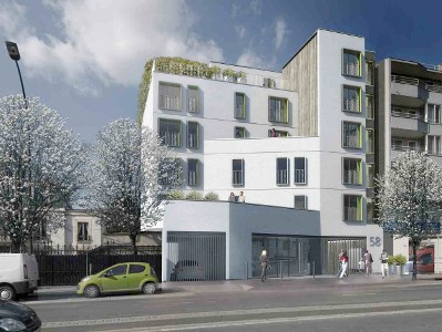 Livry-Gargan : Fresh Architectures construit pour Immobilière 3F