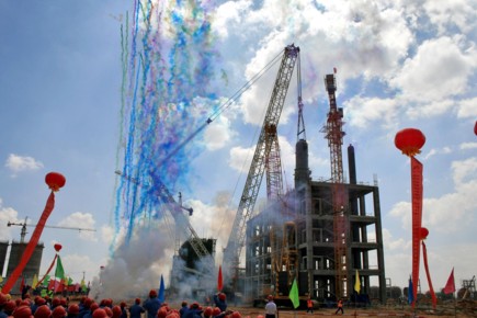Un premier levage festif pour la Terex CC6800