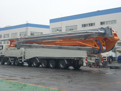 La pompe à béton la plus haute du monde