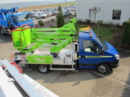 SMCL : Iveco et France Elevateur présentent un Daily nacelle 100% électrique