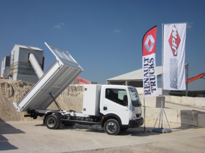 Renault Trucks et JPM proposent le Maxity Benne