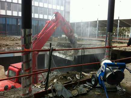 Nouveaux brumisateurs de chantier