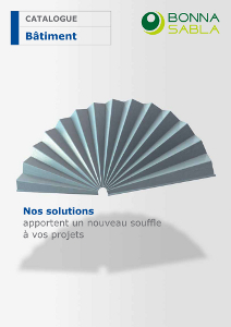Bonna Sabla sort son nouveau catalogue Bâtiment