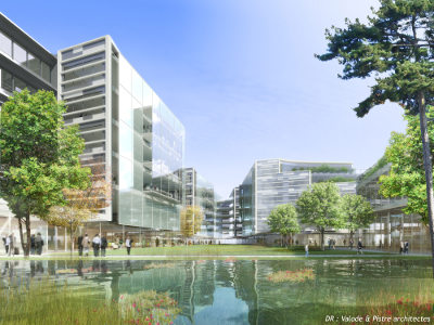Bouygues Immobilier pose la première pierre du Campus Sanofi Val de Bièvre
