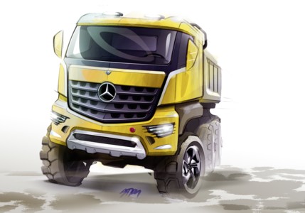 Mercedes-Benz : Arocs succède à l’Actros chantier