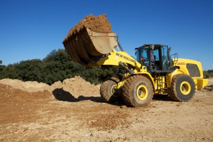 Arcigrés valide la sobriété de la chargeuse New Holland W300C