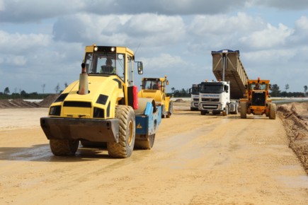 GSM livre 120.000 t de granulats pour l’A63