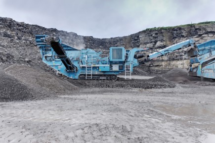 Powerscreen lance le concasseur à percussion XH320X