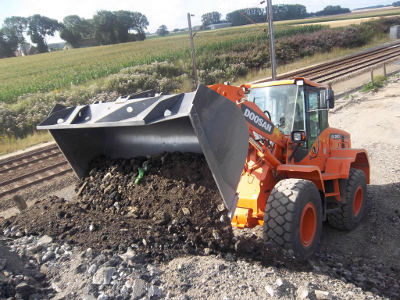 Doosan présente ses nouvelles chargeuses sur pneus