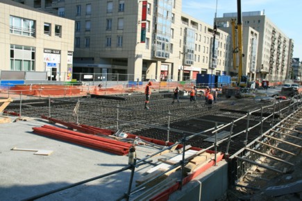 Travaux publics : la chute se poursuit