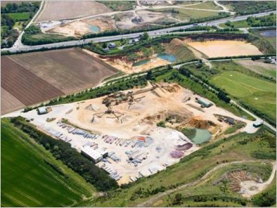 La sablière Lafarge du Rheu Iso 14001