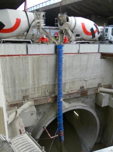 Métro ligne 12: Holcim livre le chantier de fondations de 3 stations