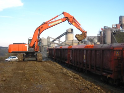 Les déblais du tramway de Tours confiés à Ecorail et aux Carrières Roy