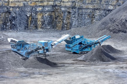 Trio Powerscreen à la Bauma