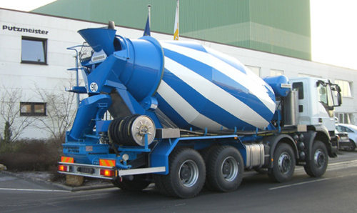 Putzmeister fabrique un camion toupie pour le marché américain