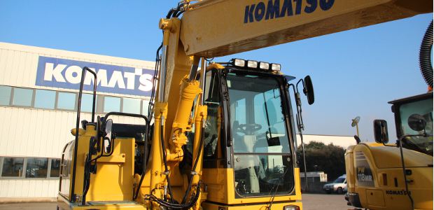 Le réseau Komatsu France évolue en 2012