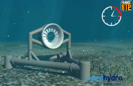 Hydroliennes : DCNS reprend OpenHydro