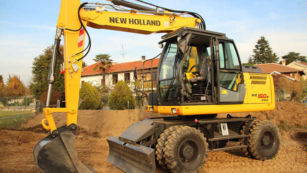 New Holland : des pelles sur pneus simples et robustes 