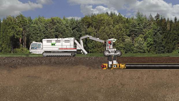 Première mondiale : une technique de pose mécanisée de pipeline 