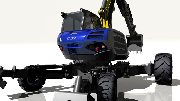 Bauma : Kaiser imagine un design innovant pour ses pelles araignées